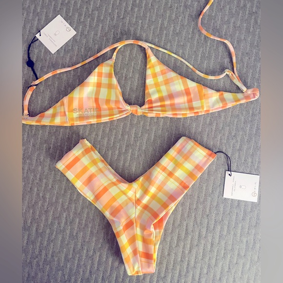Skatie Suva Plaid Bikini Set - Picture 6 of 7